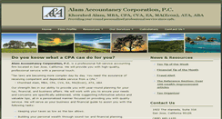 Desktop Screenshot of alamcpatax.com